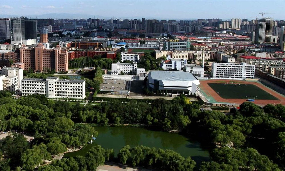 俯瞰内蒙古大学