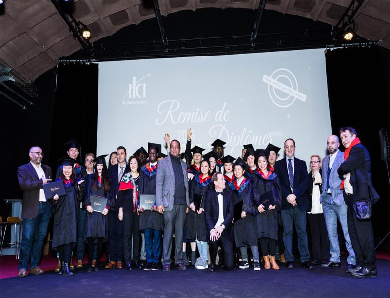 法国ILCI国际商学院毕业典礼图片