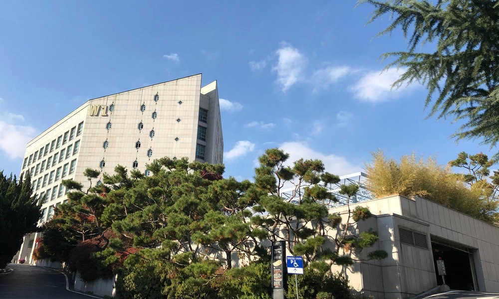 韩国又松大学校园景色