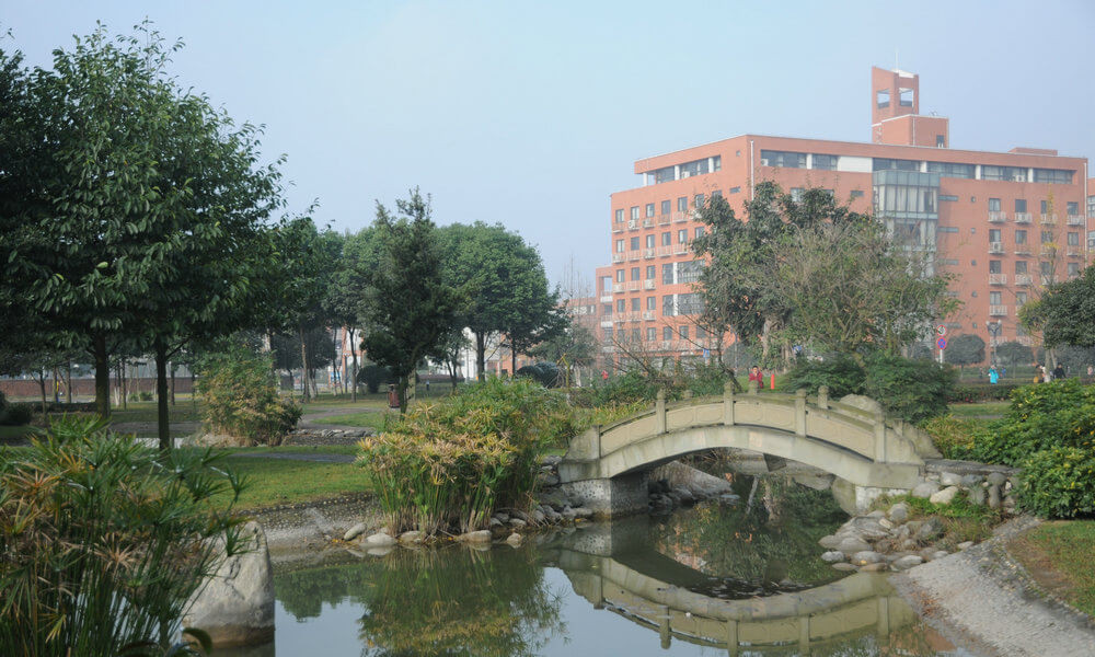 西南民族大学风景