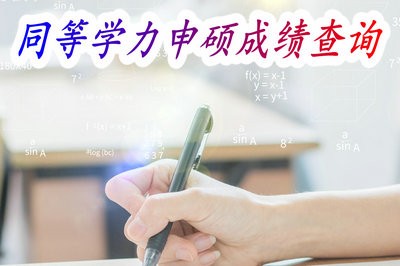 2020年同等学力申硕成绩查询方式有几种？