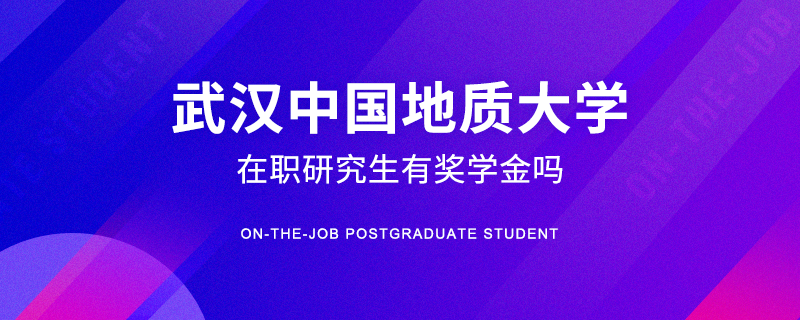 武汉中国地质大学在职研究生有奖学金吗