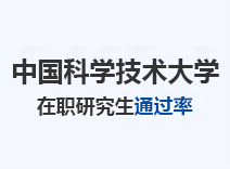 2023年中国科学技术大学在职研究生通过率