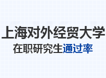 2023年上海对外经贸大学在职研究生通过率