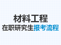 2023年材料工程在职研究生报考流程