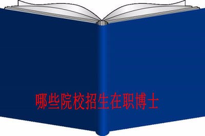 2018年哪些院校招生在职博士?