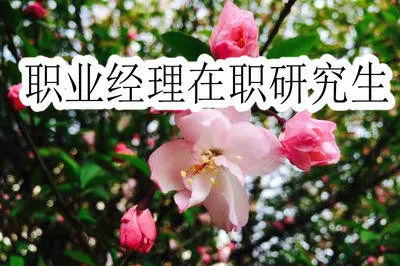 职业经理在职研究生可怎样进行报考学习？