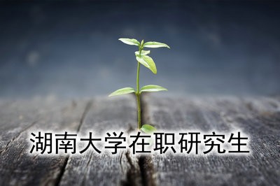 湖南大学在职研究生考试难度大不大？