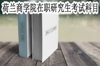 荷兰商学院在职研究生都有哪些考试科目？