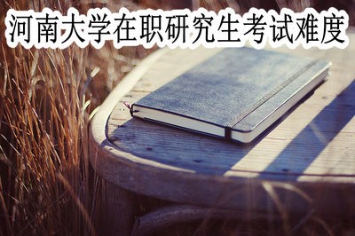 河南大学在职研究生的考试难度大吗？