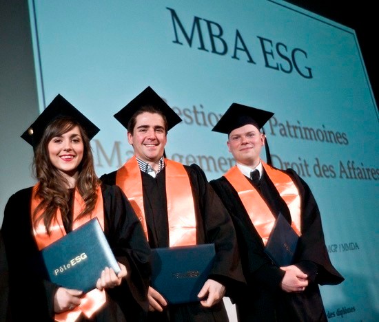 法国ESG高等商学院毕业合影图集