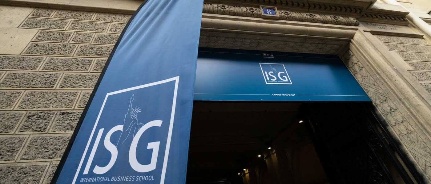 法国ISG高等管理学院校园标志