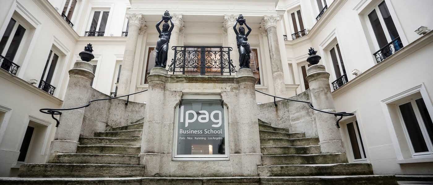 法国巴黎IPAG高等商学院教学楼室内环境