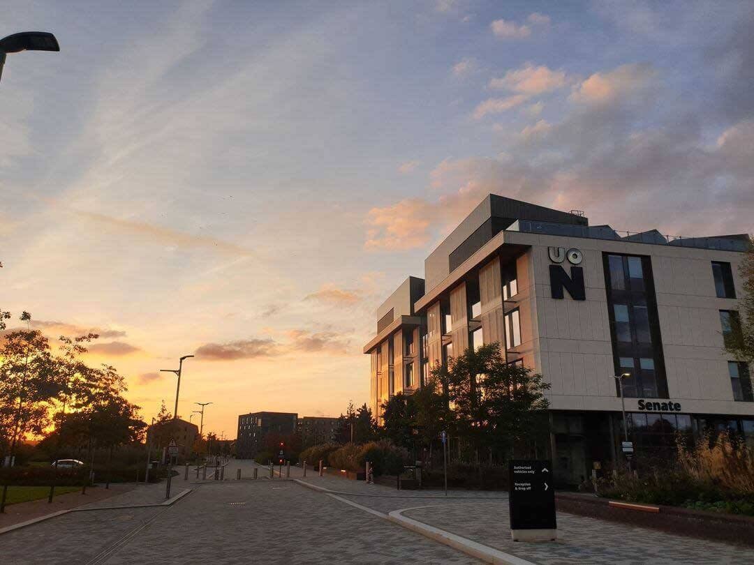 英国北安普顿大学校园风景