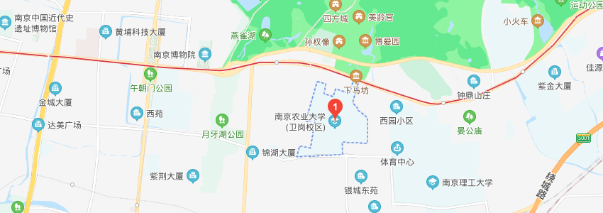 南京农业大学在职研究生地图