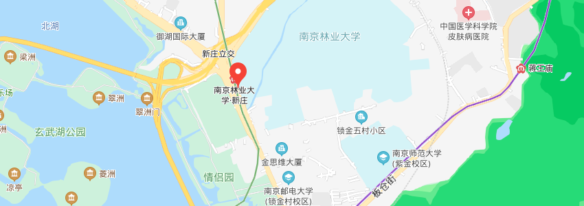 南京林业大学在职研究生地图
