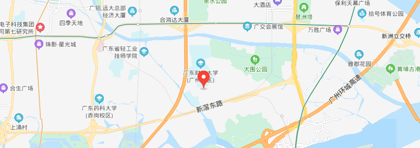 广东财经大学在职研究生地图