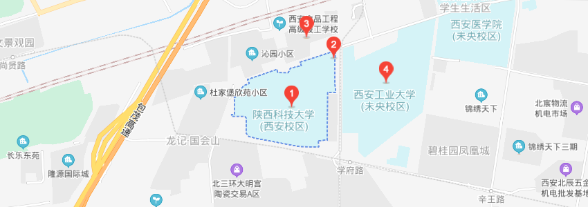 陕西科技大学在职研究生地图