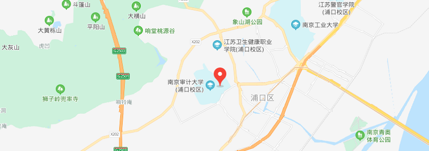 南京审计大学在职研究生地图