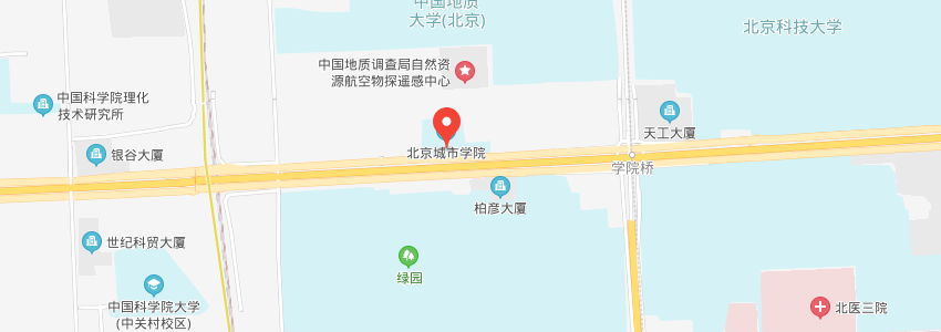 北京城市学院在职研究生地图