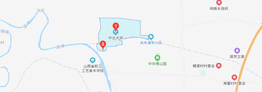 中北大学学校地图