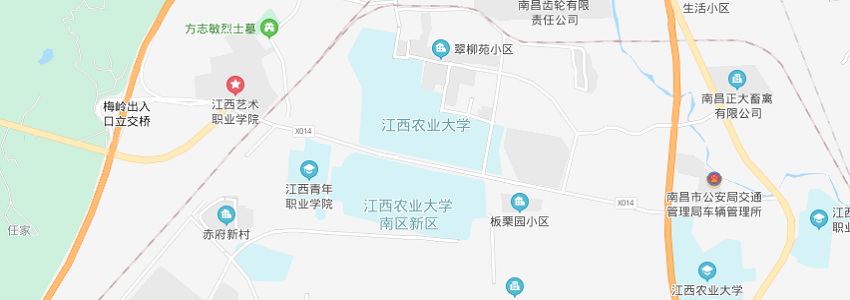 江西农业大学在职研究生地图