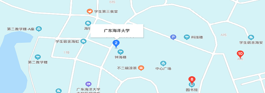 广东海洋大学学校地图