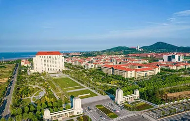 山东大学青岛校区航拍