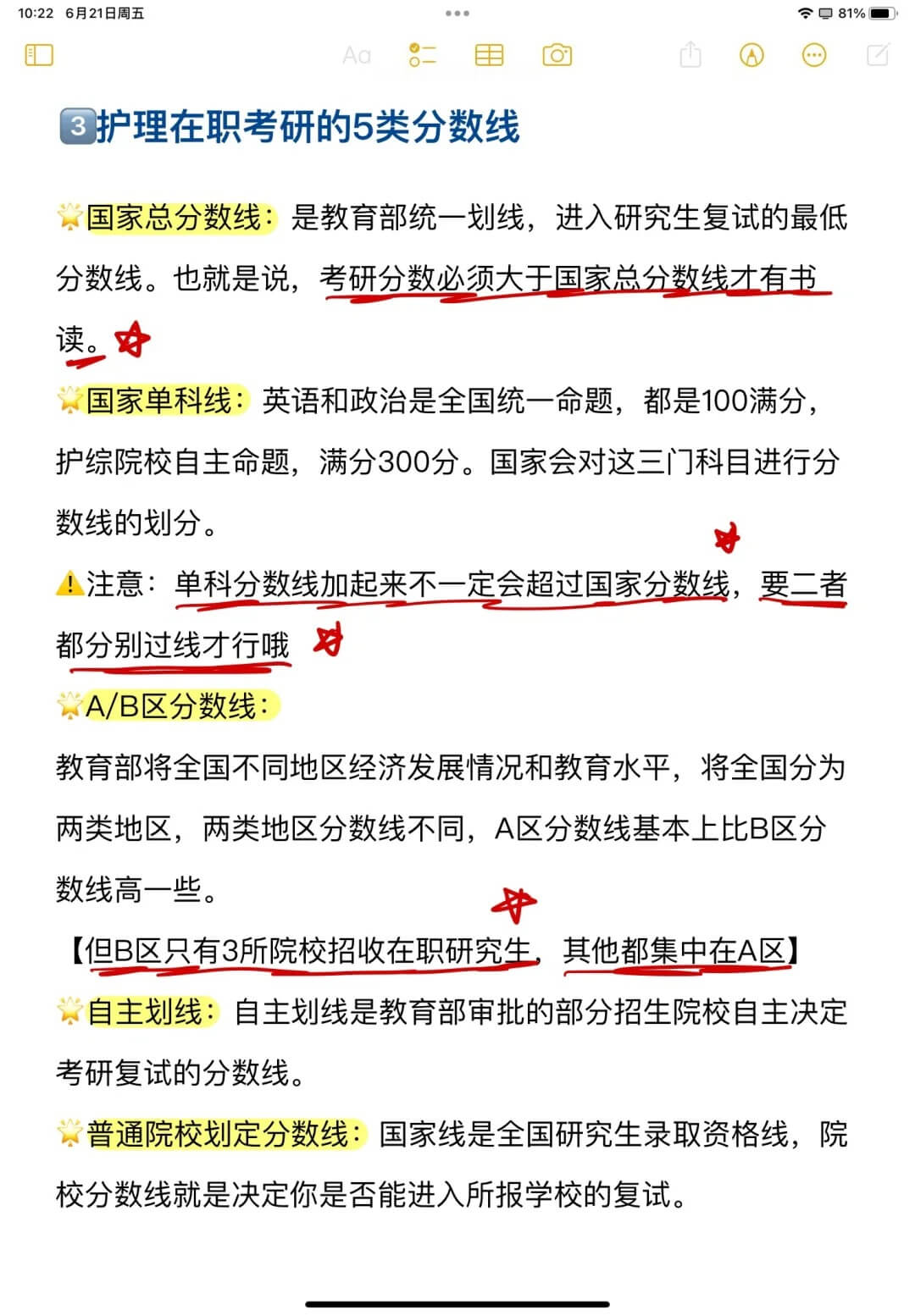 在職護理考研不了解這7點是考不上的