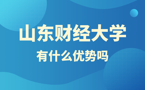 山东财经大学有什么优势吗