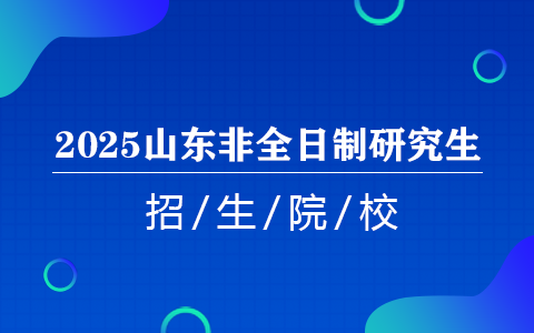 山東非全日制研究生招生院校2025年