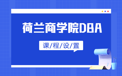 荷蘭商學(xué)院工商管理博士（DBA）課程設(shè)置是怎樣的？