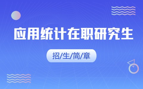 2025年应用统计在职研究生招生简章