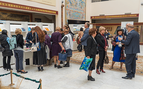 哈薩克斯坦歐亞國立大學活動現(xiàn)場