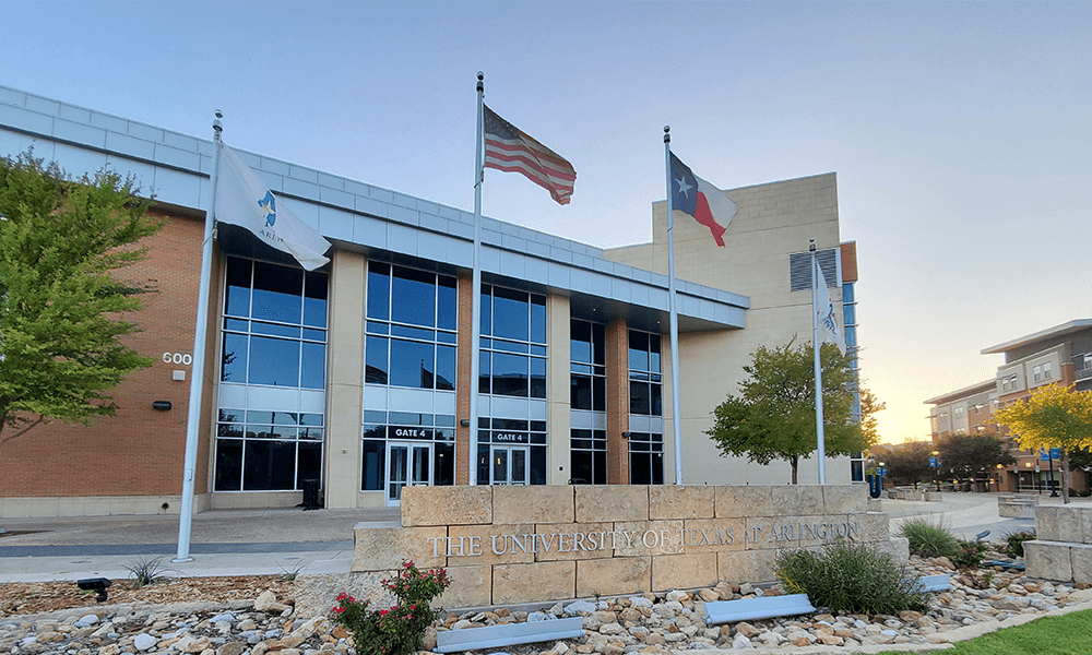 美國德克薩斯大學(xué)阿靈頓分校校園風(fēng)光