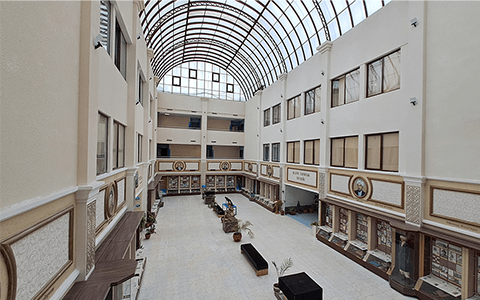 哈薩克斯坦歐亞國立大學室內(nèi)景觀