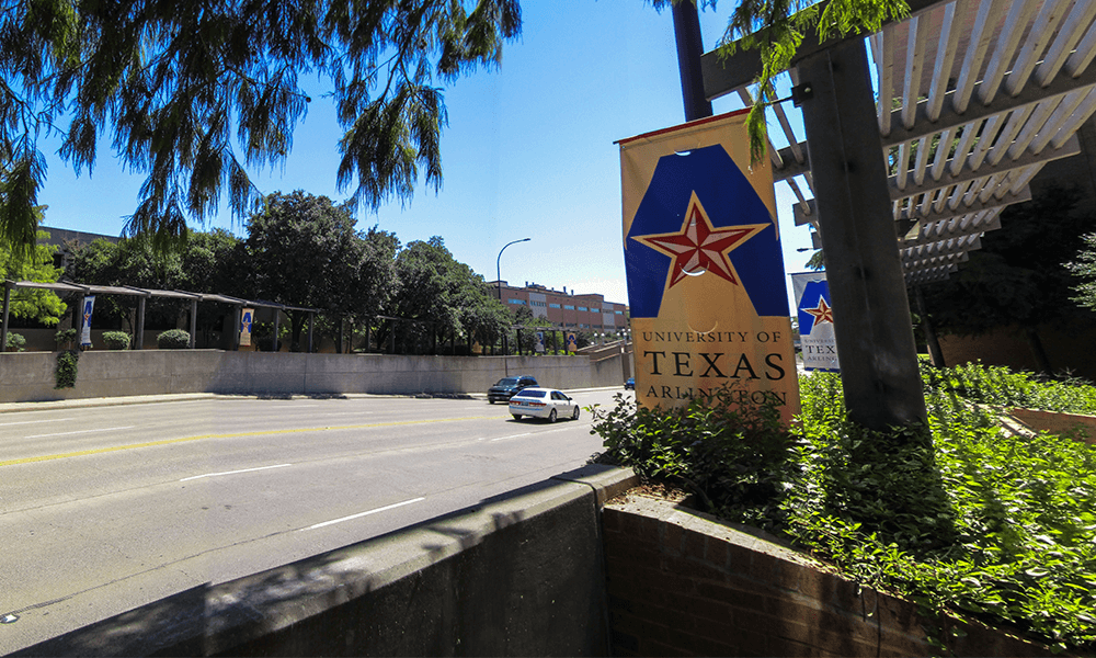 美國德克薩斯大學(xué)阿靈頓分校校園風(fēng)光