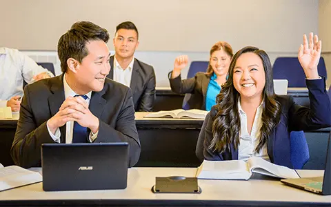 美国金门大学上课现场