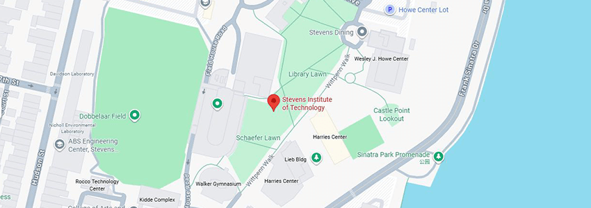 美國史蒂文斯理工學院地理位置