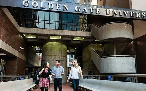 美国金门大学校园风光