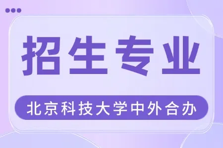 北京科技大学中外合作办学招生专业目录