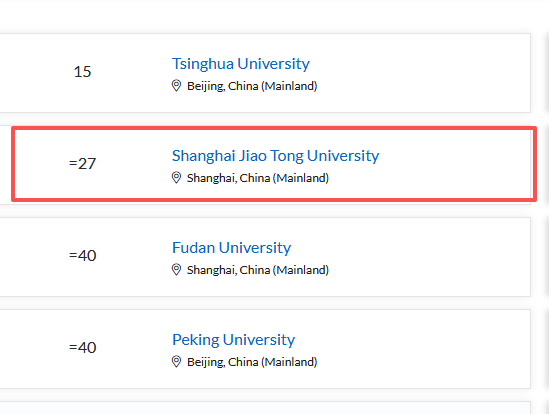 统计与运筹学全球第27位