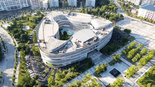 桂林电子科技大学校园俯瞰