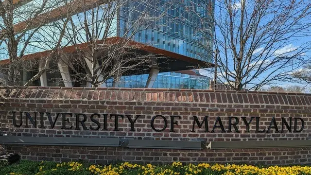 美国马里兰大学一角